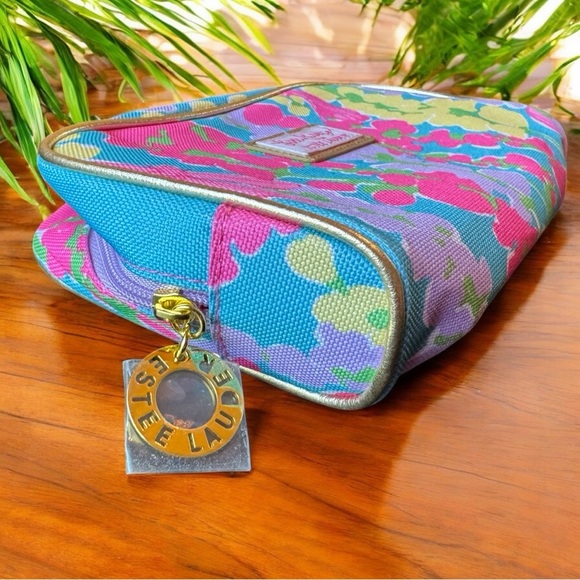Lilly Pulitzer for Estée Lauder Cosmetic Bag – Dragonfly Floral Print - Picture 4 of 10